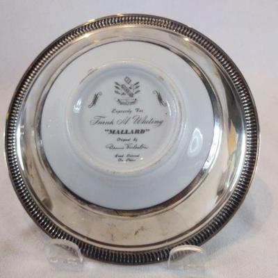 Puleston Silver Mallard Duck Dish