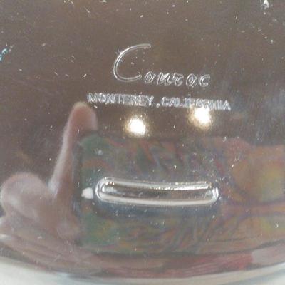 Vintage Couroc Roadrunner Tray