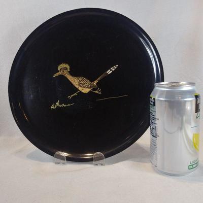 Vintage Couroc Roadrunner Tray