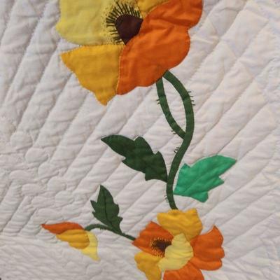 Hand Made Applique Quilt