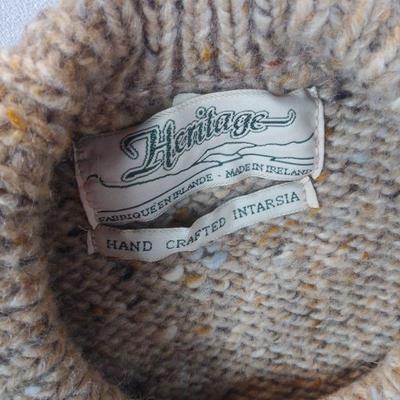 Handmade New Irish Sweater #2