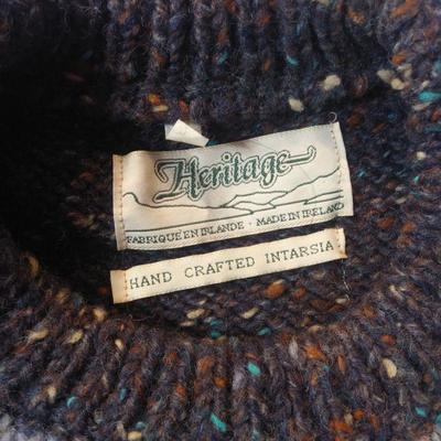 Handmade New Irish Sweater #3