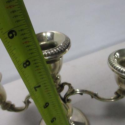 Lot 227 - Weighted Candle Stick Holders