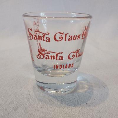 Vintage Santa Claus Land Souvenir Jigger Plus