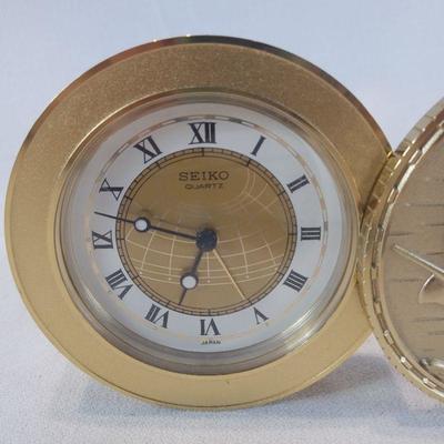 Nautical Seiko Travel Clock