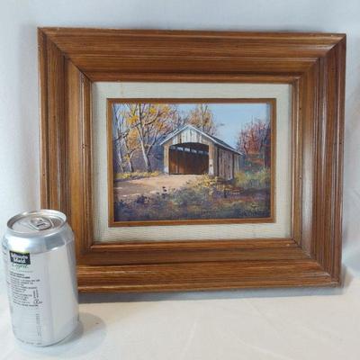 Indiana Artist Oil Painting