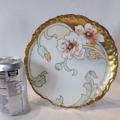 Limoges Hand-Painted Plate #1
