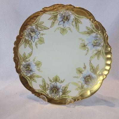 Limoges Hand-Painted Plate #2