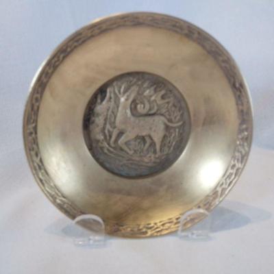 Solid Heavy Brass Decorative Dish