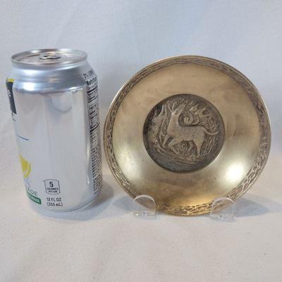 Solid Heavy Brass Decorative Dish