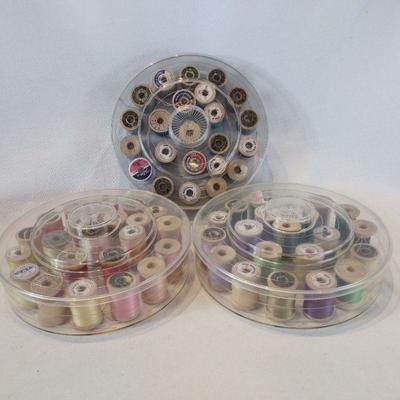 Vintage Wooden Spools and Holders