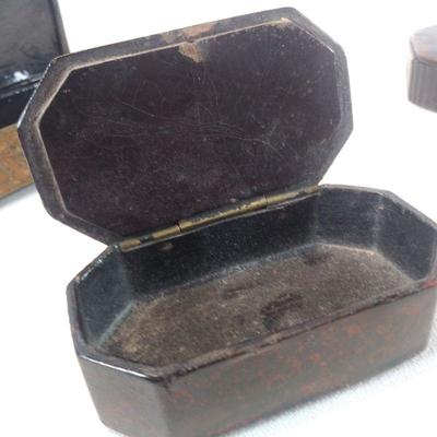 A Quintet of Very Old Little Boxes