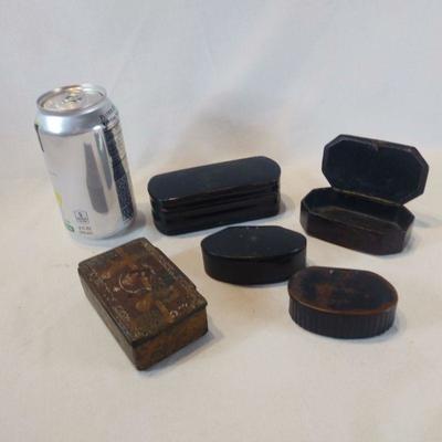 A Quintet of Very Old Little Boxes