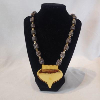 Gold Dipped Artist Necklace