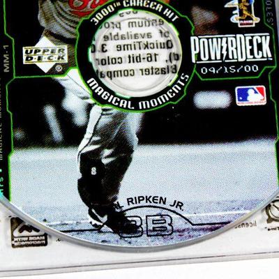 2000 Upper Deck Power Deck #MM-1 CAL RIPKEN JR. Magical Moments CD Insert / Baseball Card