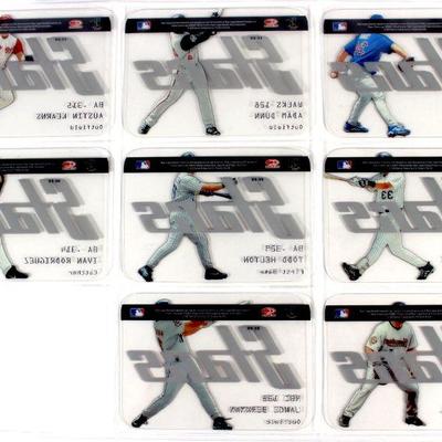 2003 Donruss Studio Stars JEFF BAGWELL ADAM DUNN KERRY WOOD - 8 Baseball Cards Set MINT