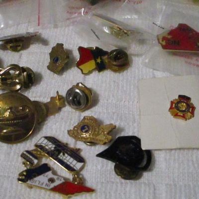 Lot 231 - Lapel Pins - Random Subjects