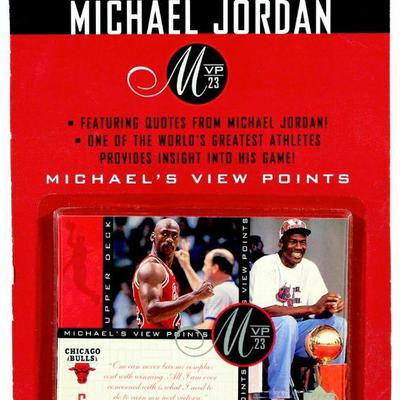 MICHAEL JORDAN 1997 UPPER DECK MVP23 Michael's View Points Complete Card Set SEALED
