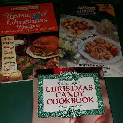 Christmas Cookbook LOT