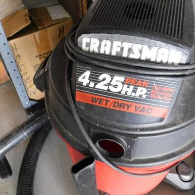 Craftsman 4.25 HP Wet/Dry Shop Vac