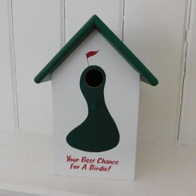 Best Chance for a Birdie Bird House 