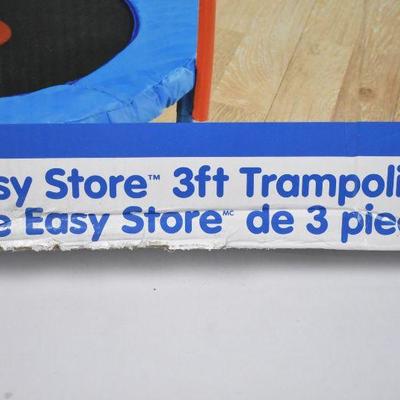 Little Tikes Easy Store 3 ft Trampoline. Open Box - New