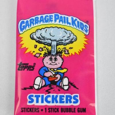 Garbage Pail Kids Stickers - New, Unopened Vintage 1985 Package