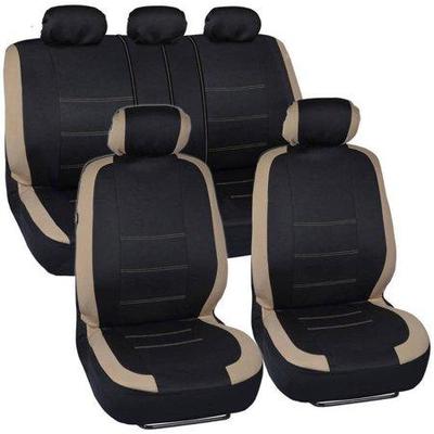 Car Seat Covers, New Design, Split Rear Bench by BDK Venice Series - New