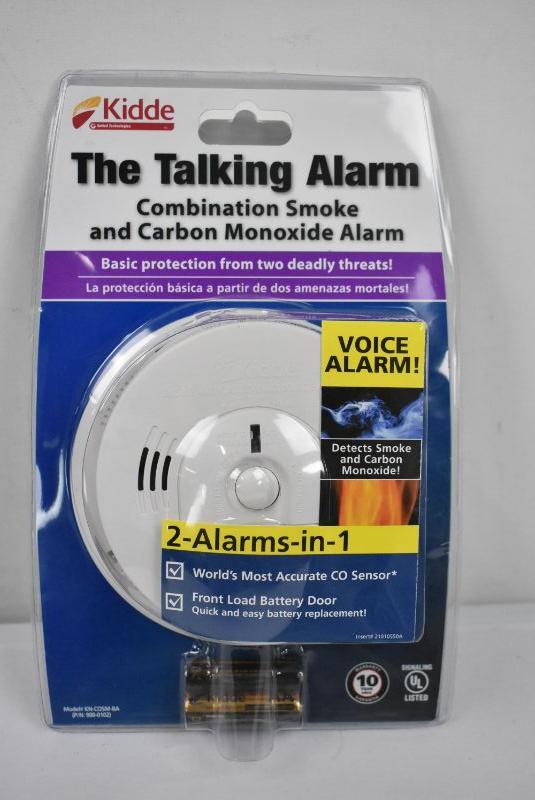 Kidde Nighthawk Combination Smoke/CO Alarm w/Voice/Alarm Warning New