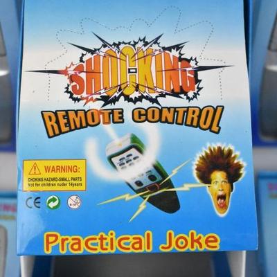 Qty 9 Practical Joke Shocking Remote Control Toys - New