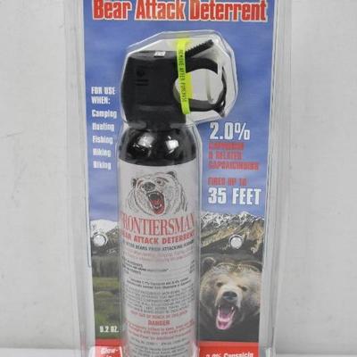 Bear Attack Deterrent - New