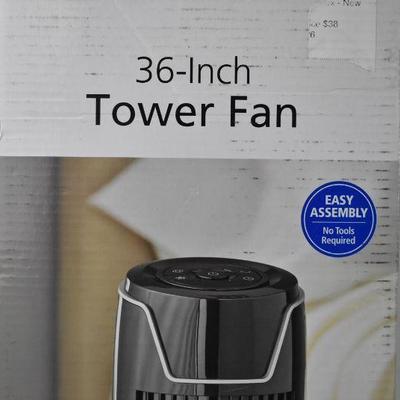 Tower Fan by Mainstays 36