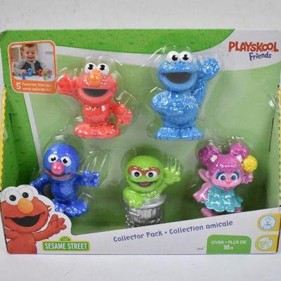Playskool Friends Sesame Street Collector Pack 5 Figures - New