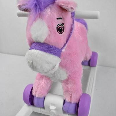 Toddler Rocking Horse: Rockin' Rider Candy 2-in-1 Pony - New, No Packaging