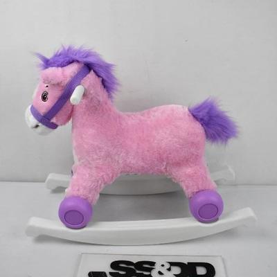 Toddler Rocking Horse: Rockin' Rider Candy 2-in-1 Pony - New, No Packaging