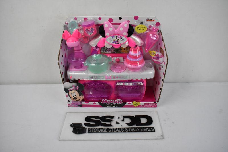 minnie's happy helpers bowtastic pastry playset
