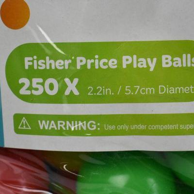 Fisher-Price Play Balls Qty 250 (2.2