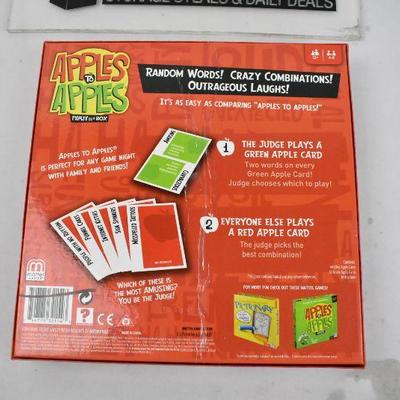 Apples to Apples Party in a Box Game - New, Open Box