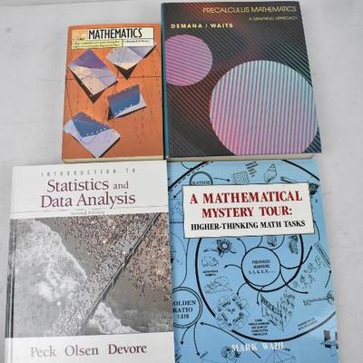 4 Math Books