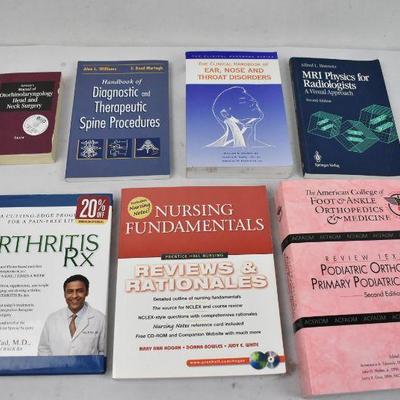 7 Medical Books: Otorhinolaryngology -to- Podiatric Orthopedics