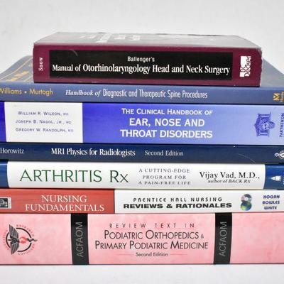 7 Medical Books: Otorhinolaryngology -to- Podiatric Orthopedics