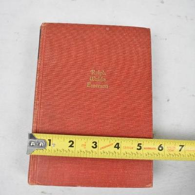The Works of Emerson, Hardcover by Ralph Waldo Emerson, Aged Pages - Vintage