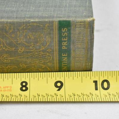 Leaves of Grass, Hardcover book by Walt Whitman. Vintage 1931