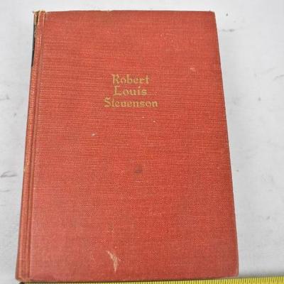 The Works of Stevenson. Hardcover Book by Robert Louis Stevenson. Vintage 1920s
