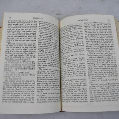 The Works of Stevenson. Hardcover Book by Robert Louis Stevenson. Vintage 1920s