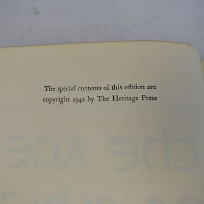 The Age of Fable, Hardcover Book by Bulfinch. Vintage 1942