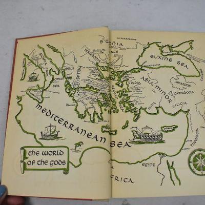 The Age of Fable, Hardcover Book by Bulfinch. Vintage 1942