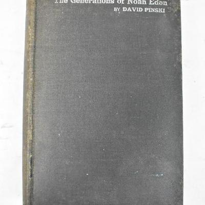The Generations of Noah Edon. Hardcover Book by Pinski. VIntage 1931. Signed?