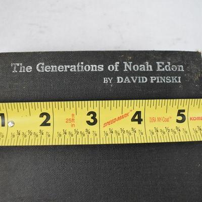 The Generations of Noah Edon. Hardcover Book by Pinski. VIntage 1931. Signed?