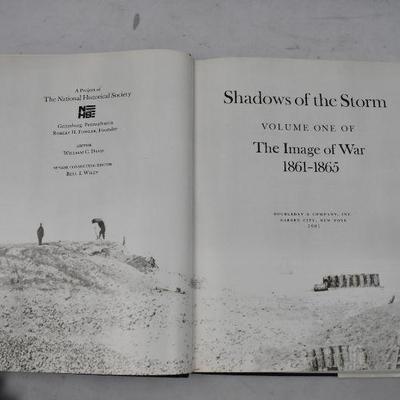 5 Hardcover Books: The Image of War 1861-1865, Volumes 1,2,3,4,6. Vintage 1981